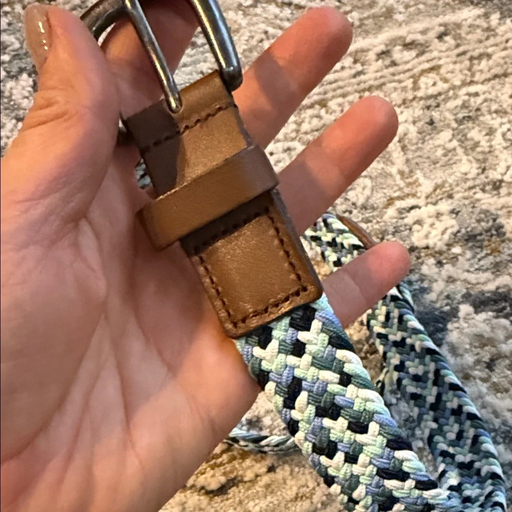 Stylish Brown and Blue belt for your little boy ❤️ size 6 to 8